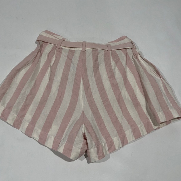 Rails Sz S Katy Petal Stripe Linen Blend Shorts - Picture 5 of 10